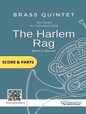 cover image of Brass Quintet score & parts--The Harlem Rag